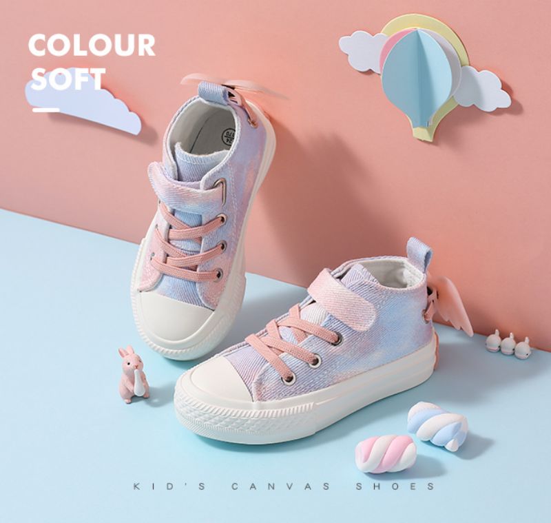 Roxie Tyttöjen High Top Tennarit - Sininen