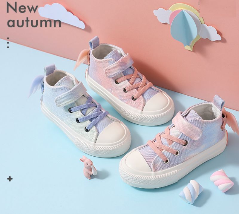 Roxie Tyttöjen High Top Tennarit - Sininen