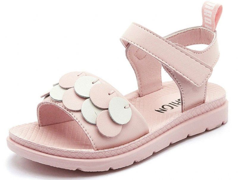 Rubiini Tyttöjen Mekkosandaali - Pinkki