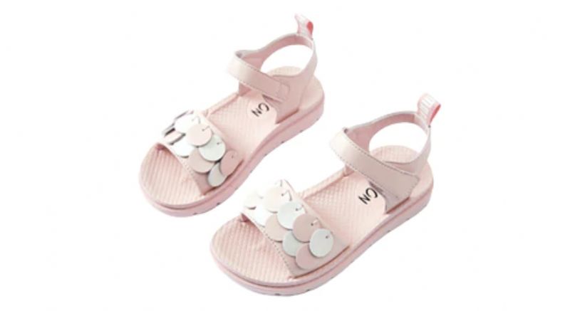 Rubiini Tyttöjen Mekkosandaali - Pinkki