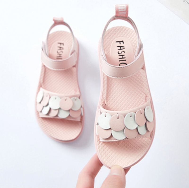 Rubiini Tyttöjen Mekkosandaali - Pinkki