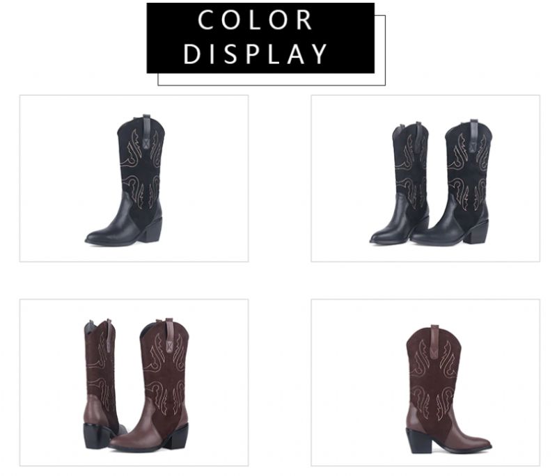 Rubio Boots Mid Calf - Ruskea
