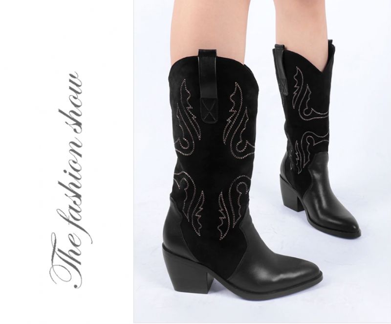 Rubio Boots Mid Calf - Ruskea