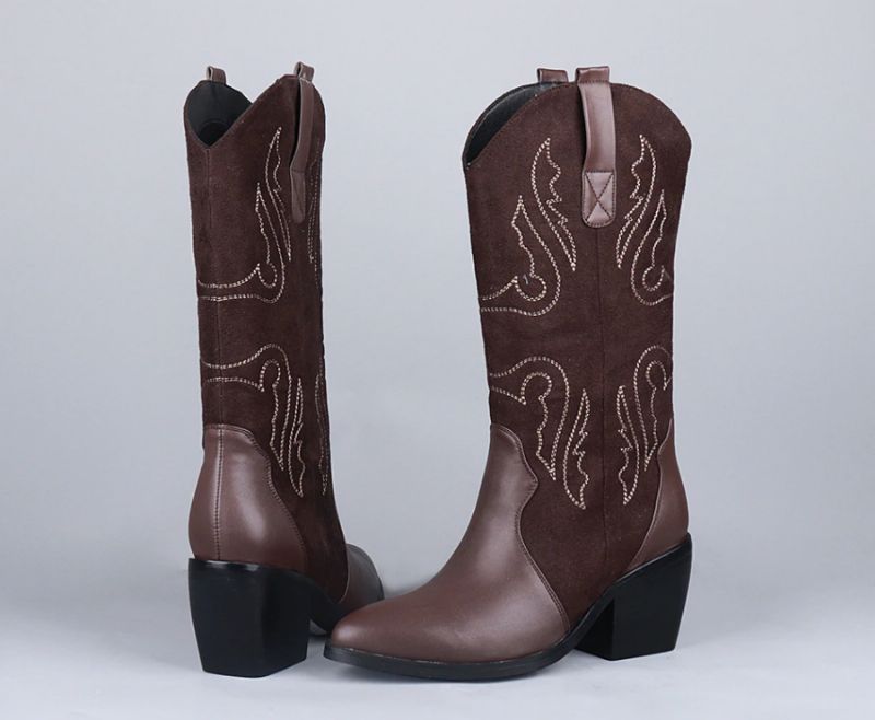 Rubio Boots Mid Calf - Ruskea