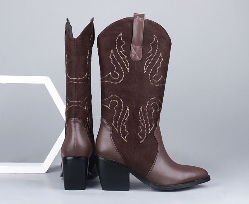 Rubio Boots Mid Calf - Ruskea