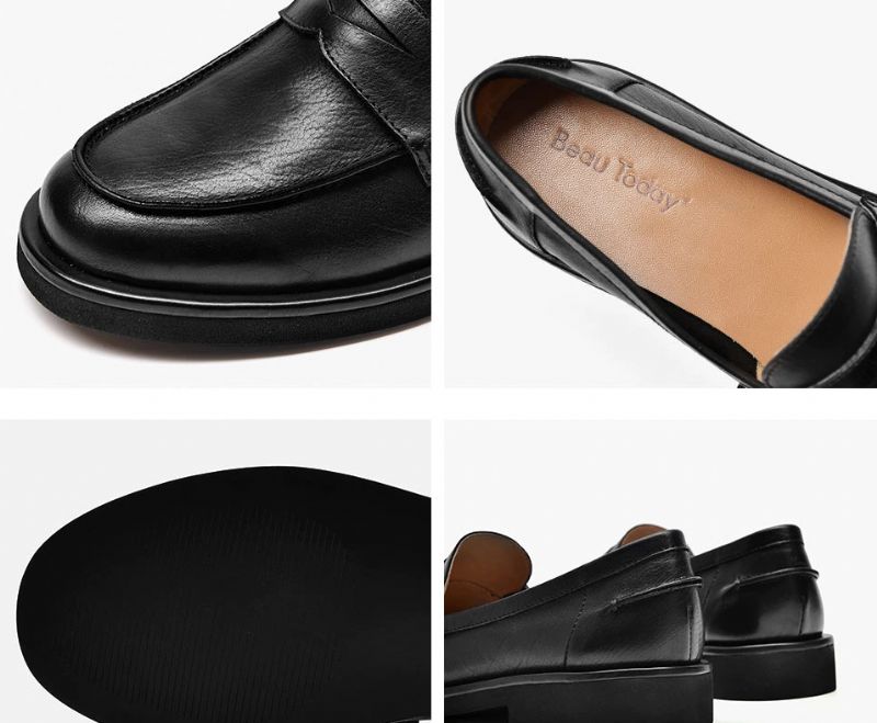Rufino Naisten Korkealaatuiset Loafer-kengät - Aprikoosi