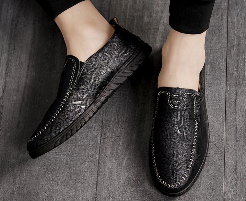 Ryan Miesten Loafers Vapaa-ajan Kengät - Musta