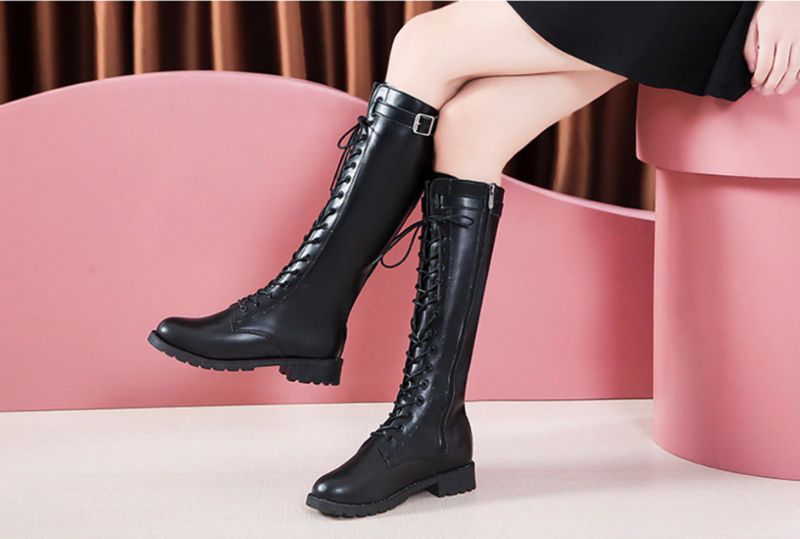 Safiro Boots Polvipituus - Musta