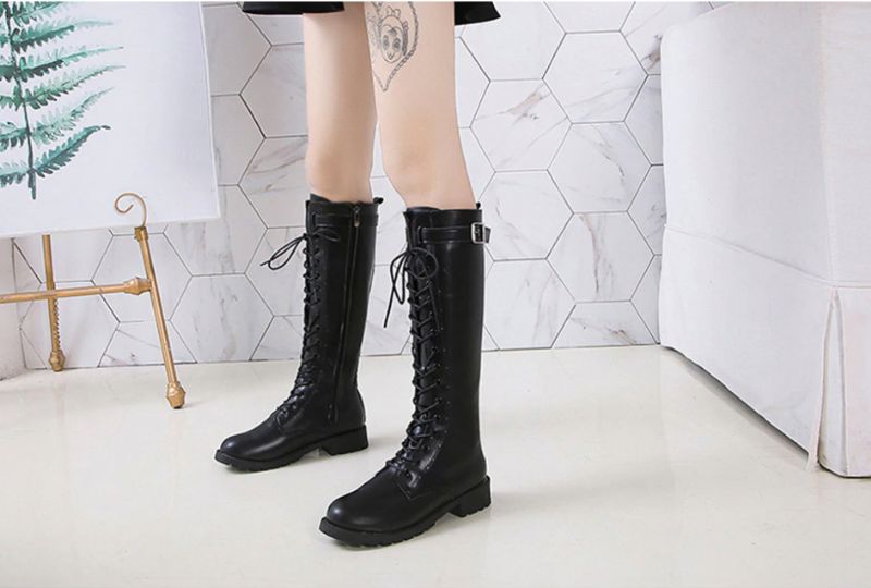 Safiro Boots Polvipituus - Musta