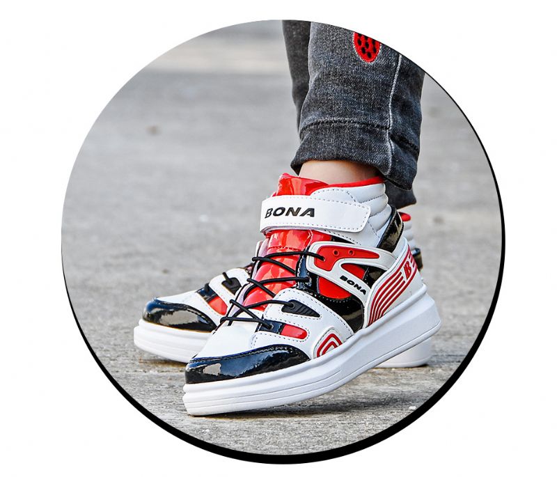 Salibi Boysin High Top Tennarit - Punainen