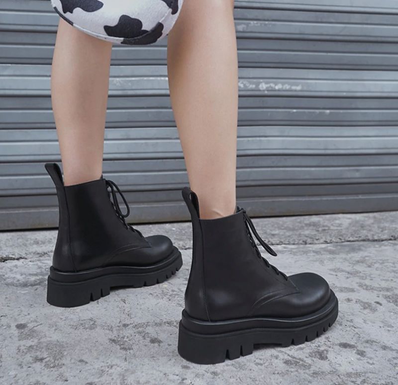 Sally Boots Nilkkakorkeus - Musta Ilman Turkista