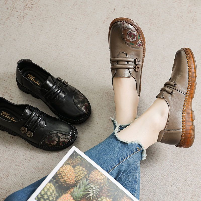 Salome Naisten Loafer-kengät - Khaki