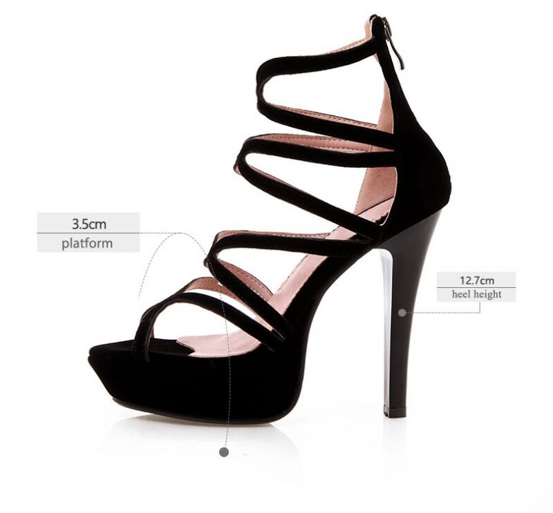 Sama Heels - Musta