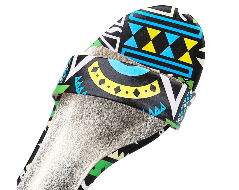 Sambia Wedges - Punainen 7Cm