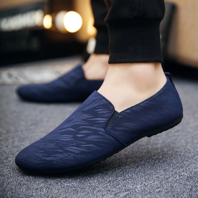 Santen Miesten Loafers Vapaa-ajan Kengät - Musta