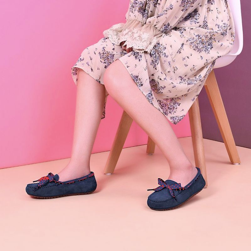 Santina Loafers - Tumman Sininen