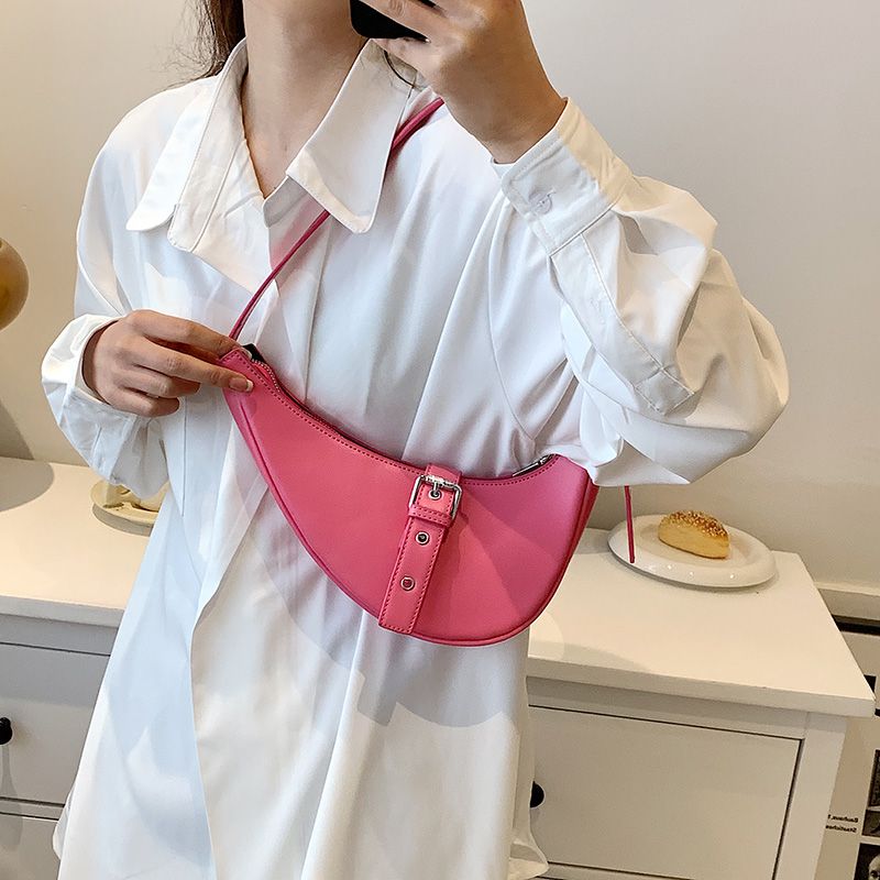 Santis Naisten Pieni Nahkainen Crossbody Käsilaukku - Vihreä