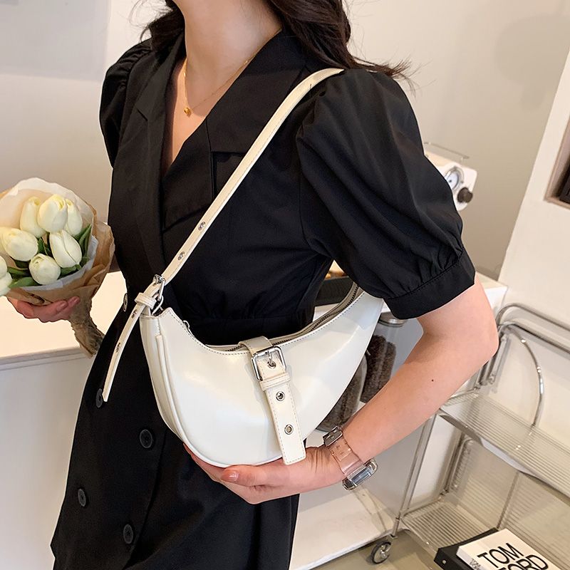 Santis Naisten Pieni Nahkainen Crossbody Käsilaukku - Vihreä