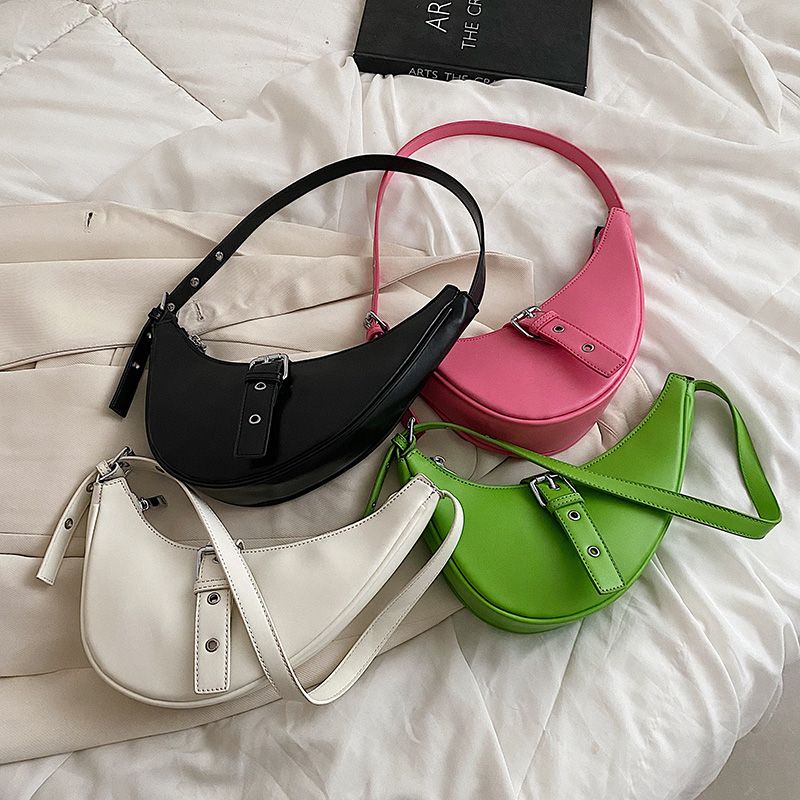 Santis Naisten Pieni Nahkainen Crossbody Käsilaukku - Vihreä