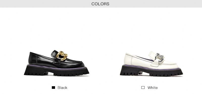 Sarcos Naisten Platform Loafers -kengät - Musta