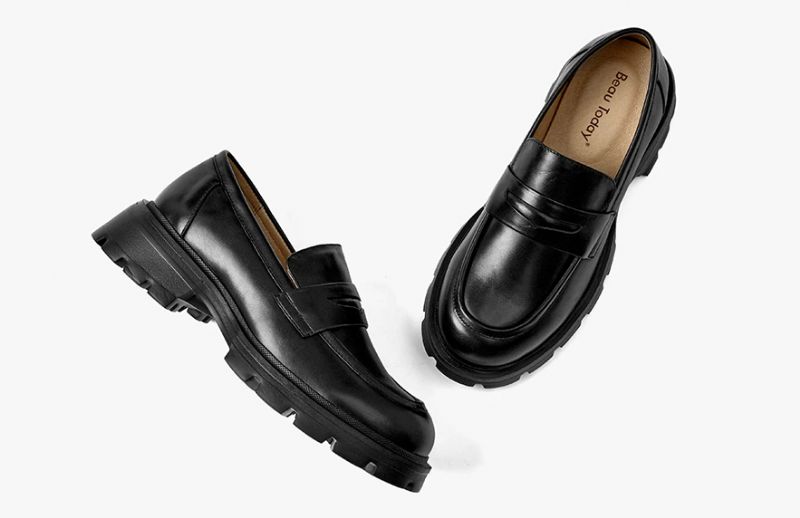 Scala Naisten Pyöreät Toe Loafer-kengät - Musta