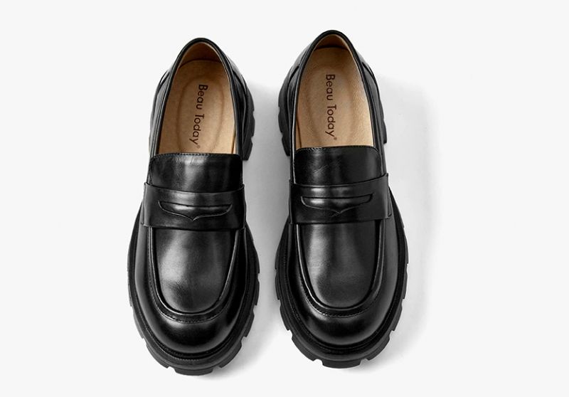 Scala Naisten Pyöreät Toe Loafer-kengät - Musta