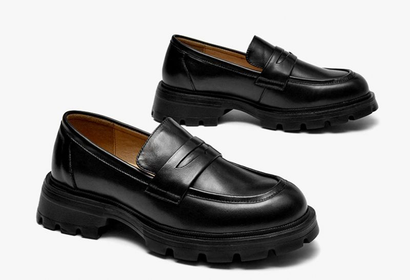 Scala Naisten Pyöreät Toe Loafer-kengät - Musta
