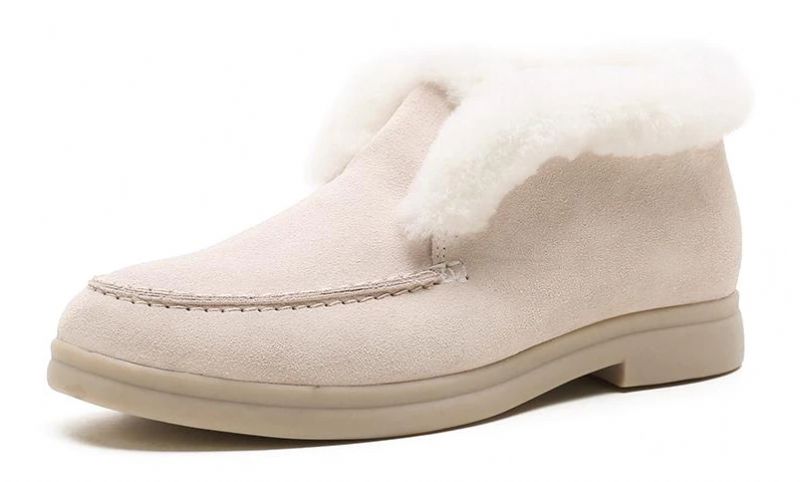Sella Naisten Lämpimät Talvisaappaat - Beige