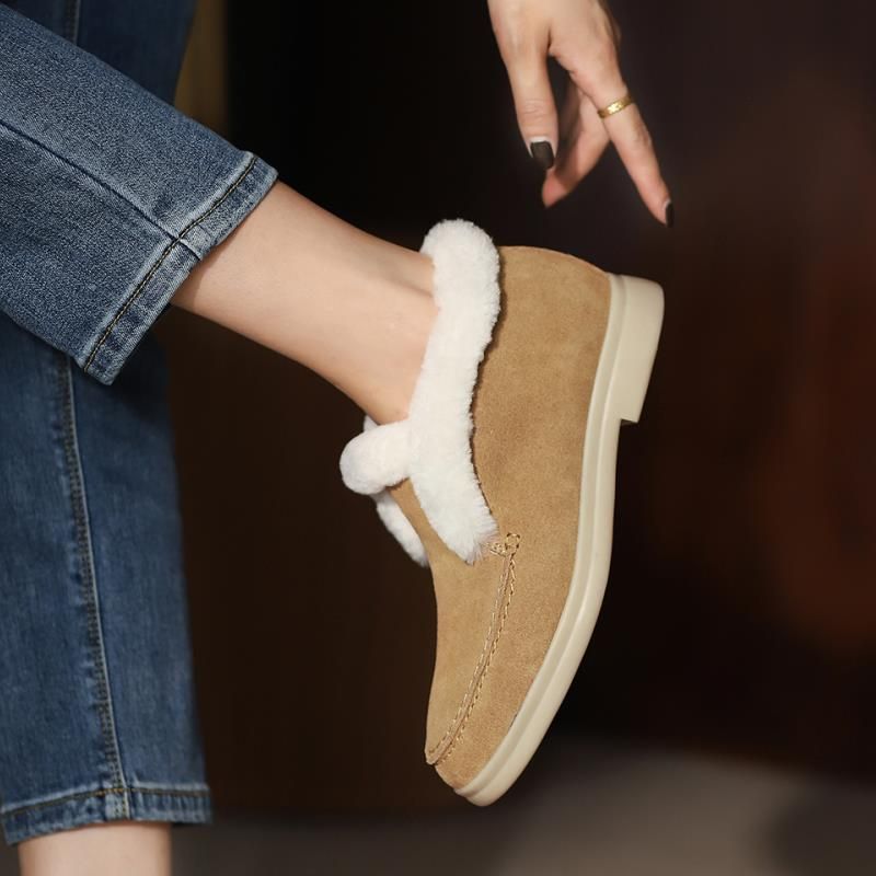 Sella Naisten Lämpimät Talvisaappaat - Beige