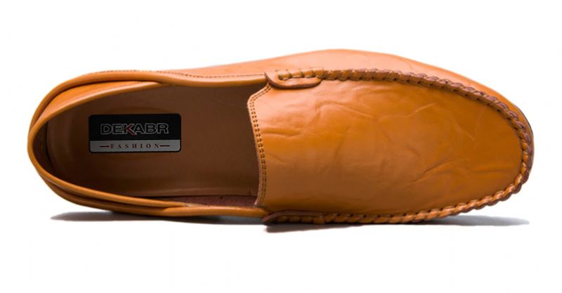 Shake Miesten Loafers Vapaa-ajan Kengät - Keltainen