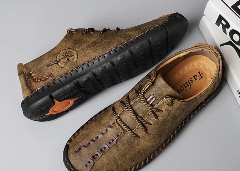 Shaw Miesten Loafers Vapaa-ajan Kengät - Vihreä