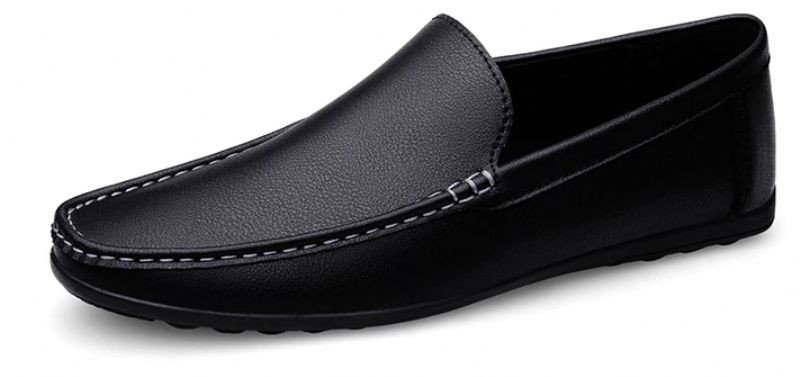 Shinoda Miesten Loafers-mekkokengät - Valkoinen