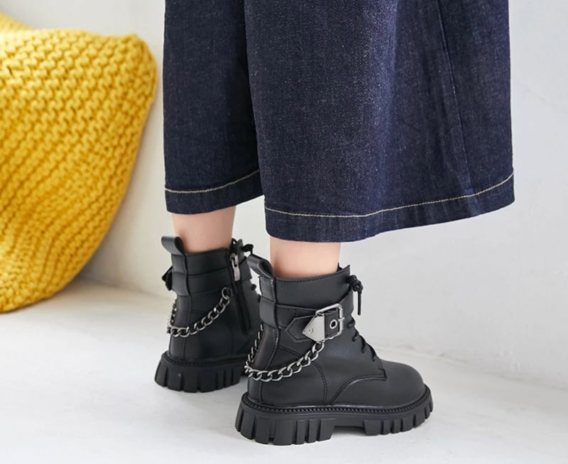 Sienna Tyttöjen Chelsea Boot - Musta