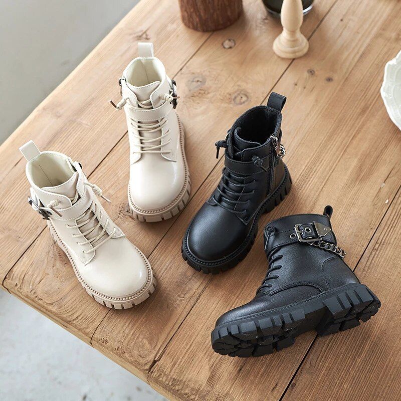Sienna Tyttöjen Chelsea Boot - Musta