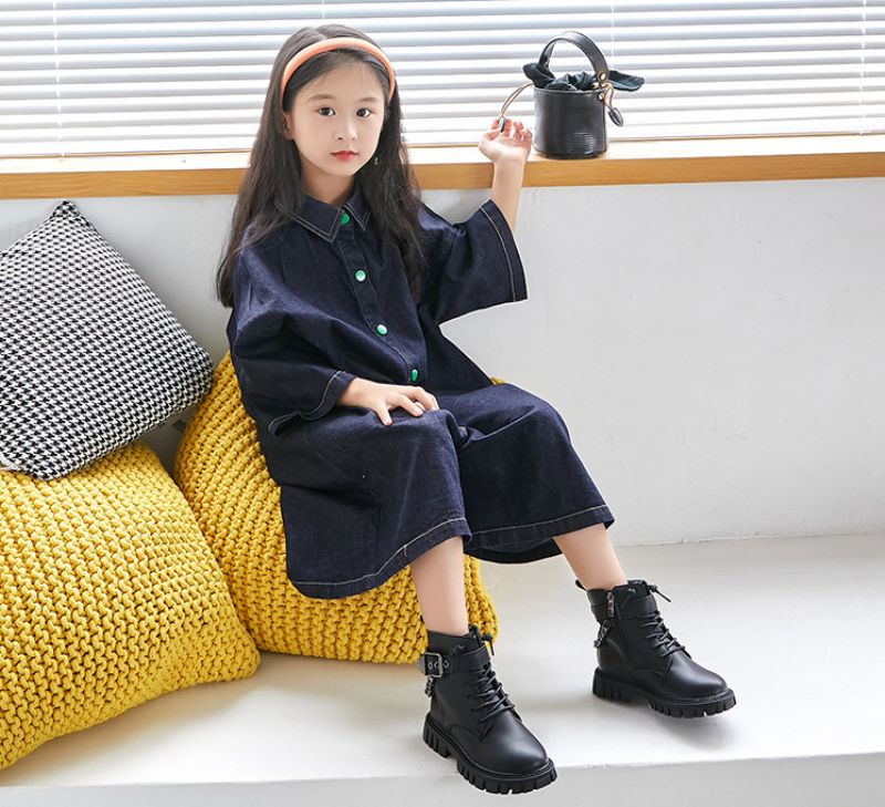 Sienna Tyttöjen Chelsea Boot - Musta