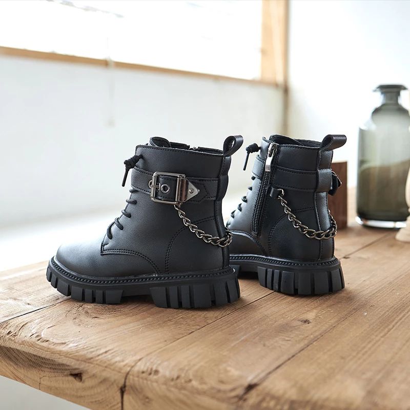 Sienna Tyttöjen Chelsea Boot - Musta