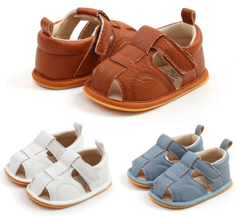 Silvian Unisex -lasten Rento Sandaali - Ruskea