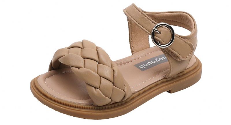 Solange Tyttöjen Mekkosandaali - Beige