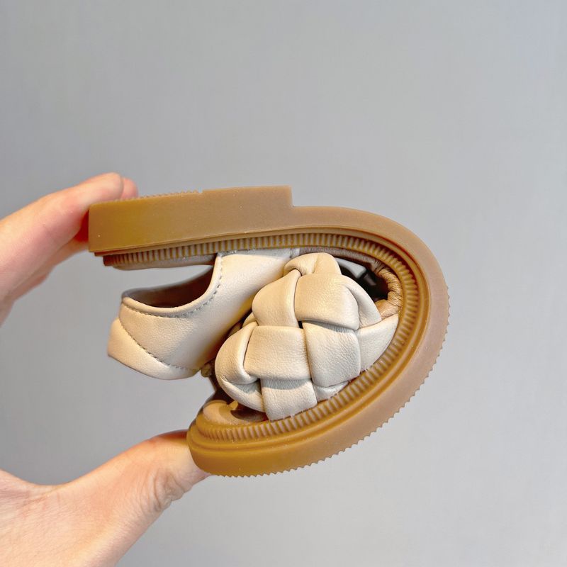 Solange Tyttöjen Mekkosandaali - Beige
