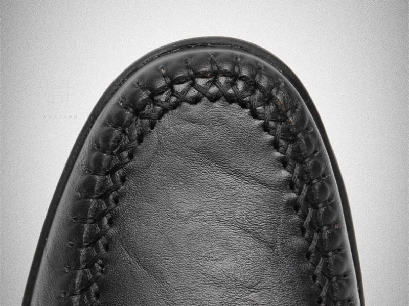 Spike Miesten Loafers Vapaa-ajan Kengät - Musta