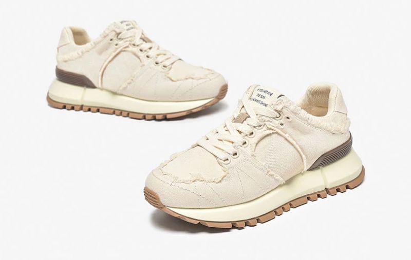 Suad Naisten Tennarit - Beige