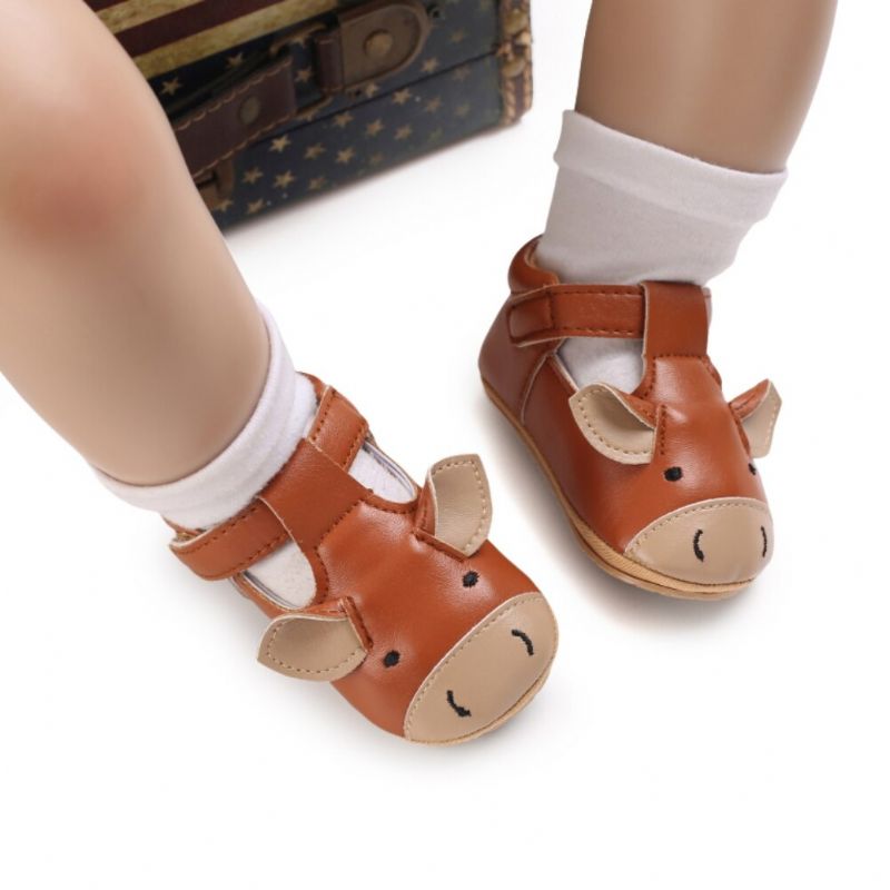 Suarez Unisex Lasten Rento Sandaali - Kahvi
