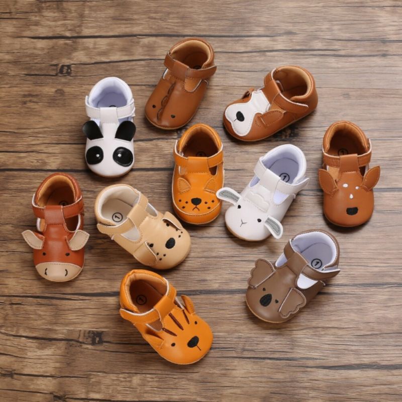 Suarez Unisex Lasten Rento Sandaali - Kahvi