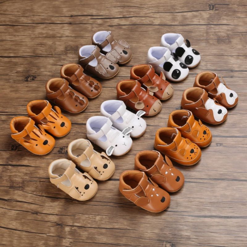 Suarez Unisex Lasten Rento Sandaali - Kahvi