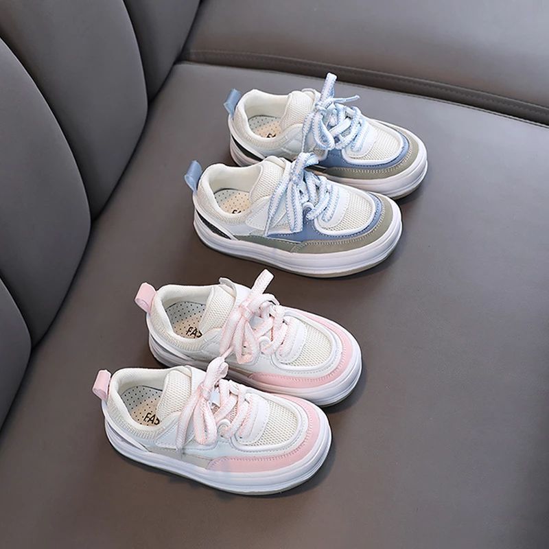 Sybill Unisex -lasten Rento Tennarit - Pinkki