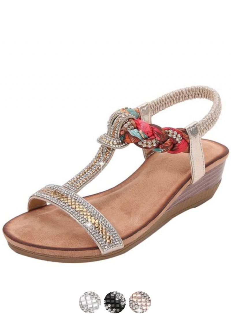 Tamara Naisten Wedges -kesäsandaalit