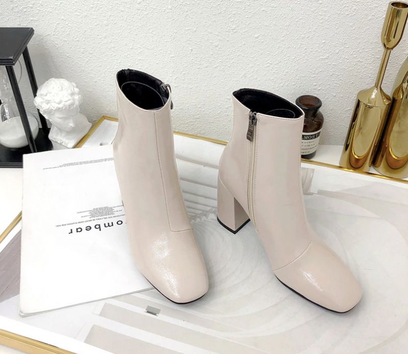 Tamayo Boots Nilkkakorkeus - Beige