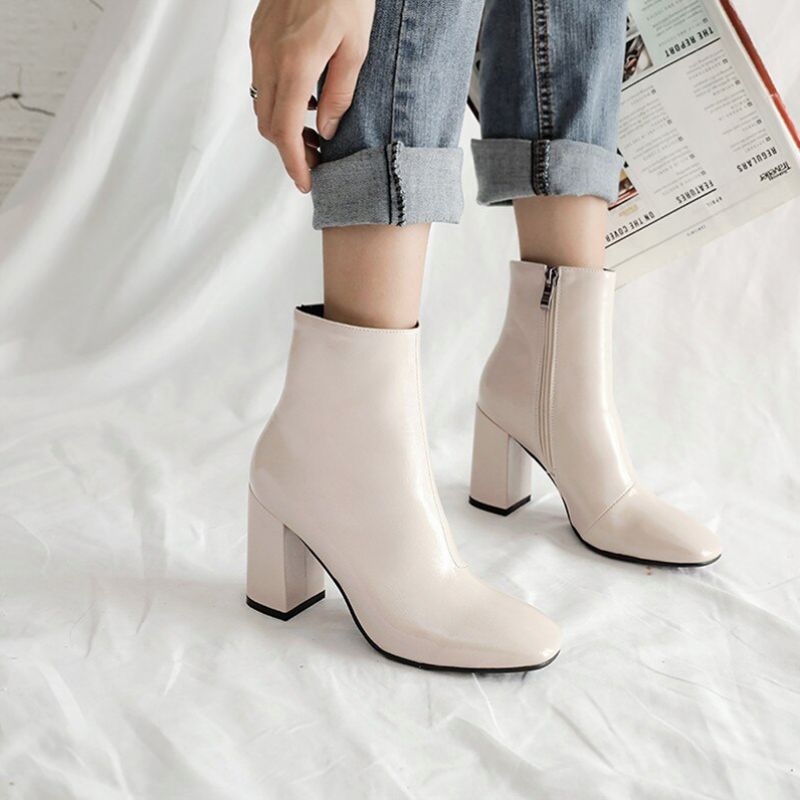 Tamayo Boots Nilkkakorkeus - Beige