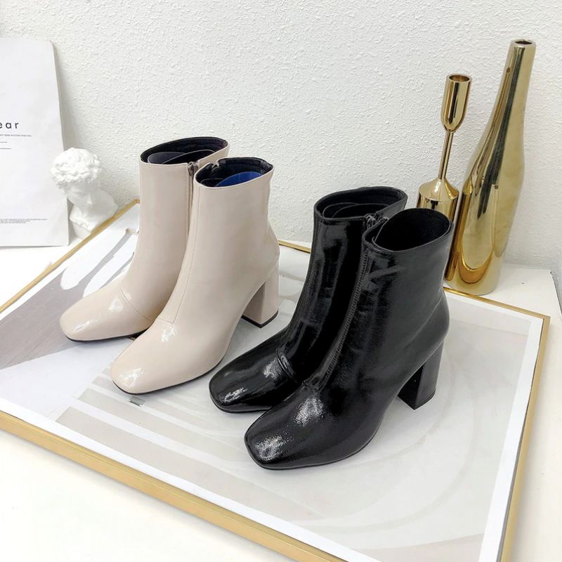 Tamayo Boots Nilkkakorkeus - Beige