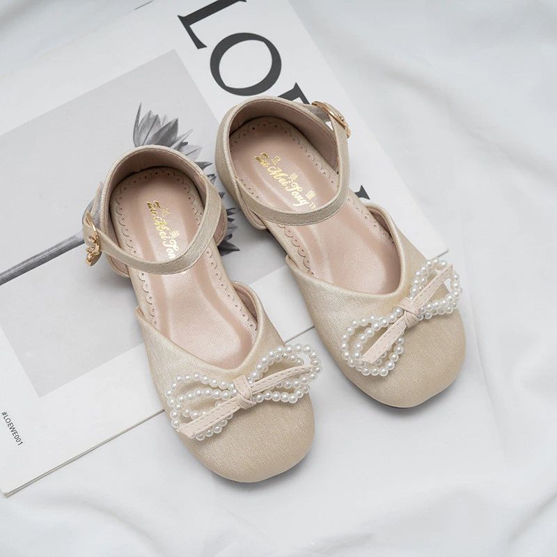 Tarah Tyttöjen Litteät Kengät - Beige